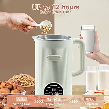 Amazon.com: 8-in-1 Automatic Soy Nut Milk Maker,40oz Soy
